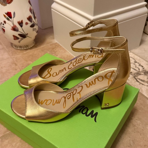 SAM EDELMAN women’s Viola Block Heel Sandal - Picture 6 of 15